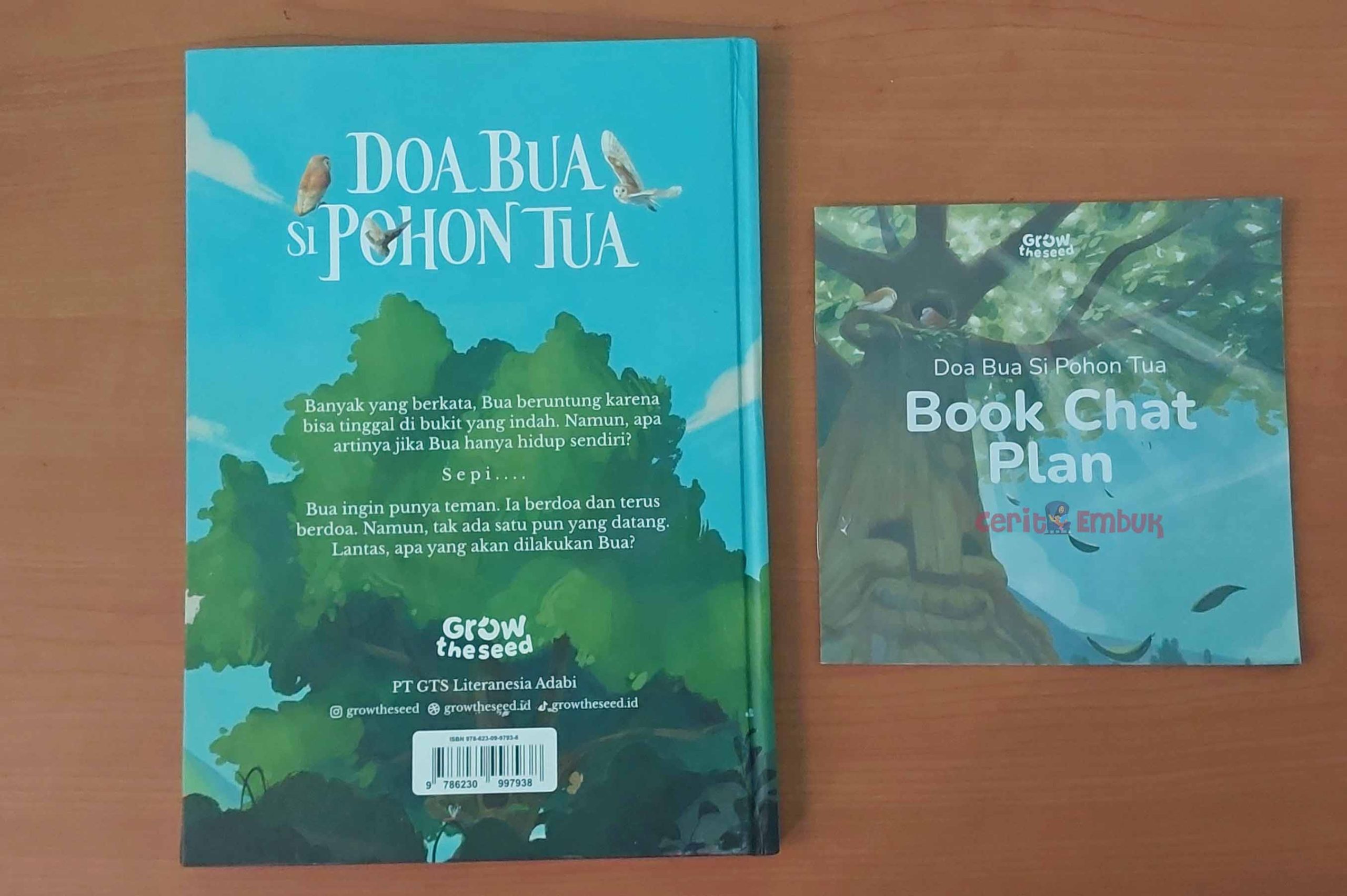 Cerita Buku Doa Bua Si Pohon Tua - Penerbit Growtheseed - Carèta Embuk